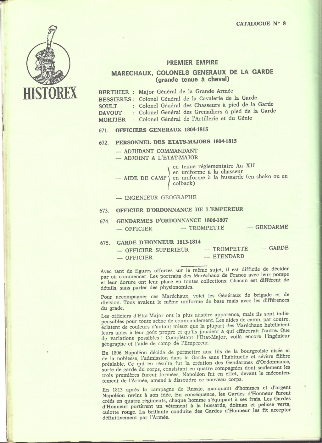 [HISTOREX 1976] Catalogue 1976  Histor32