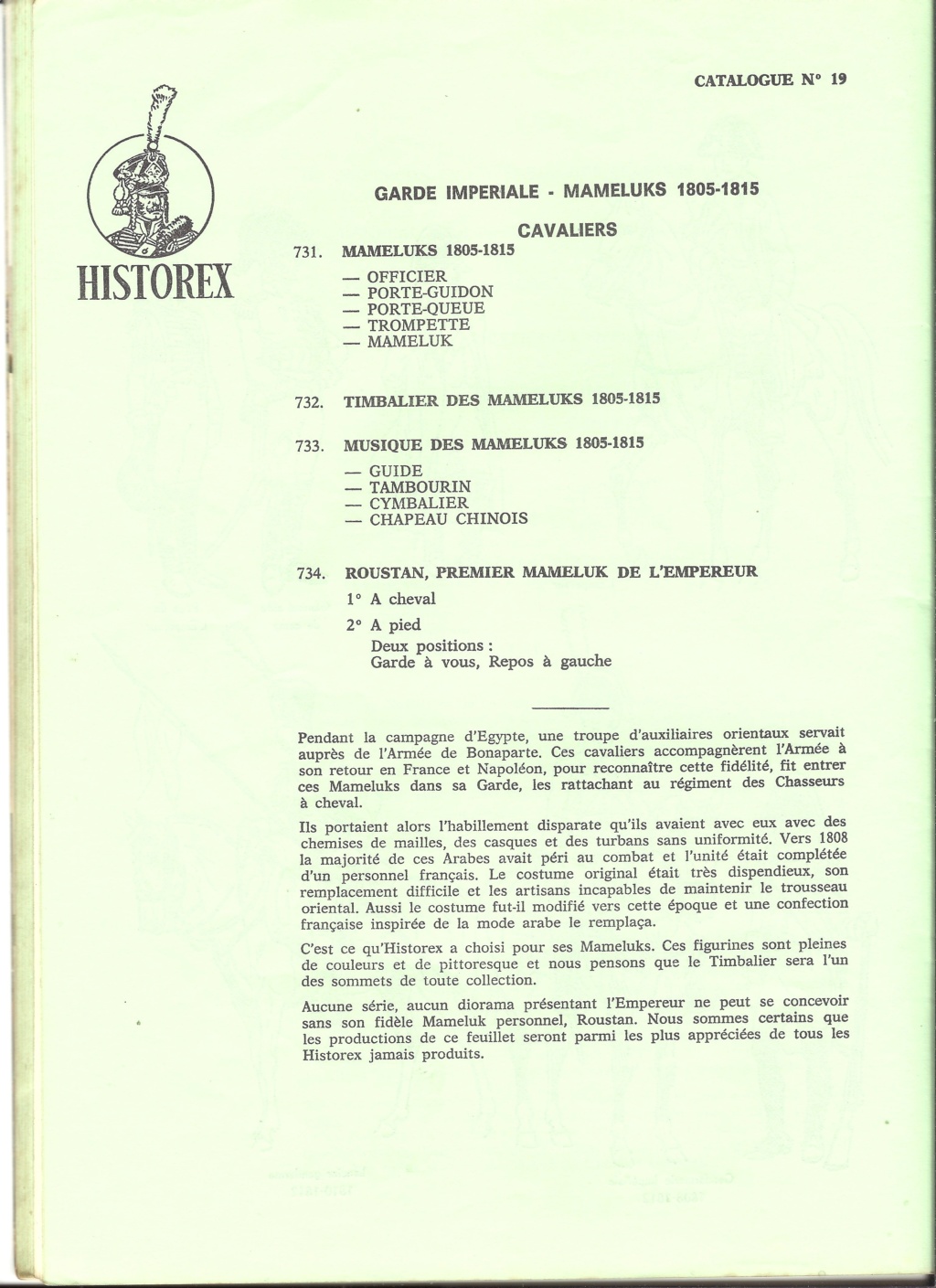 [HISTOREX 1976] Catalogue 1976  Histor60