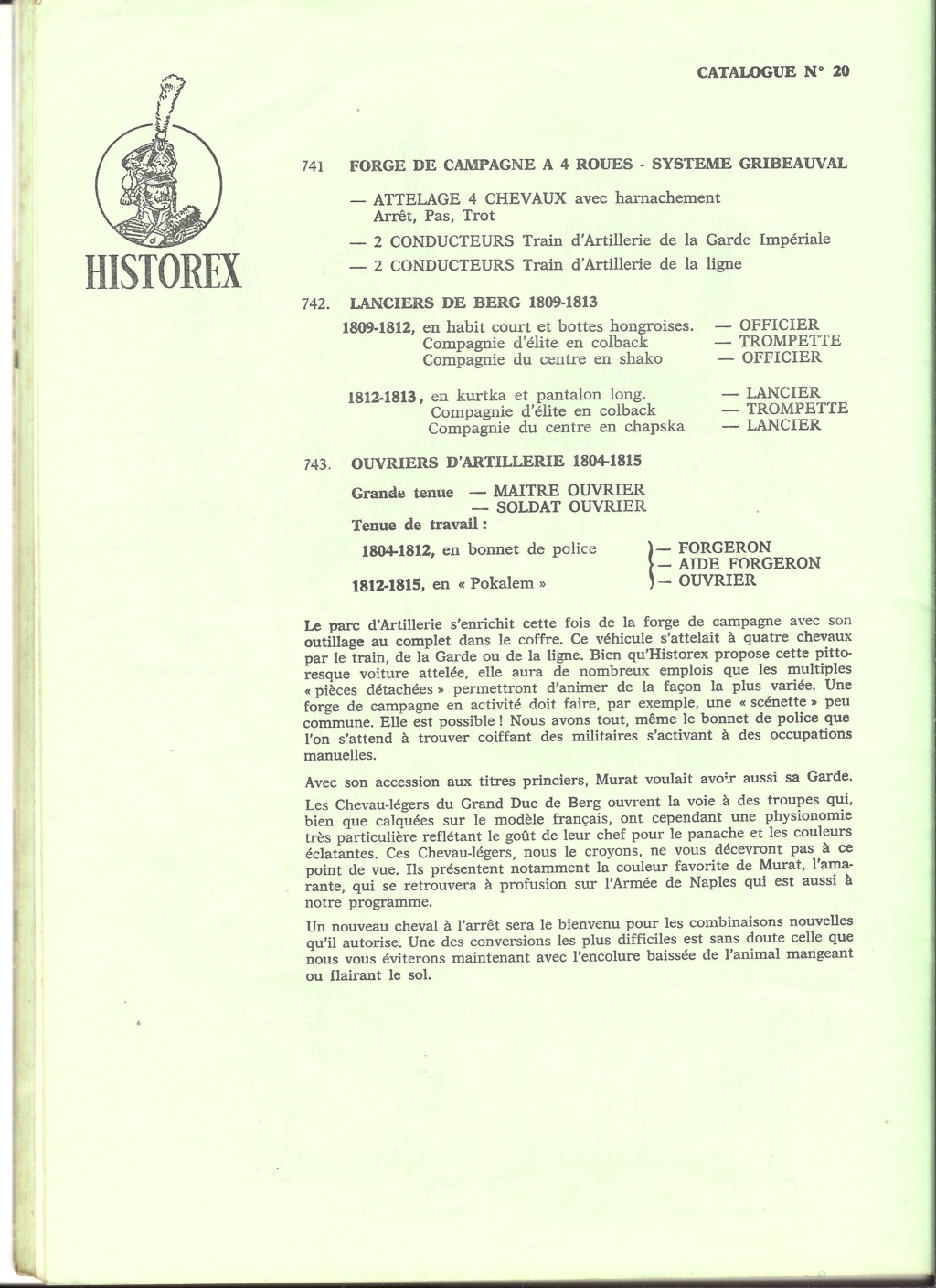 [HISTOREX 1976] Catalogue 1976  Histor61