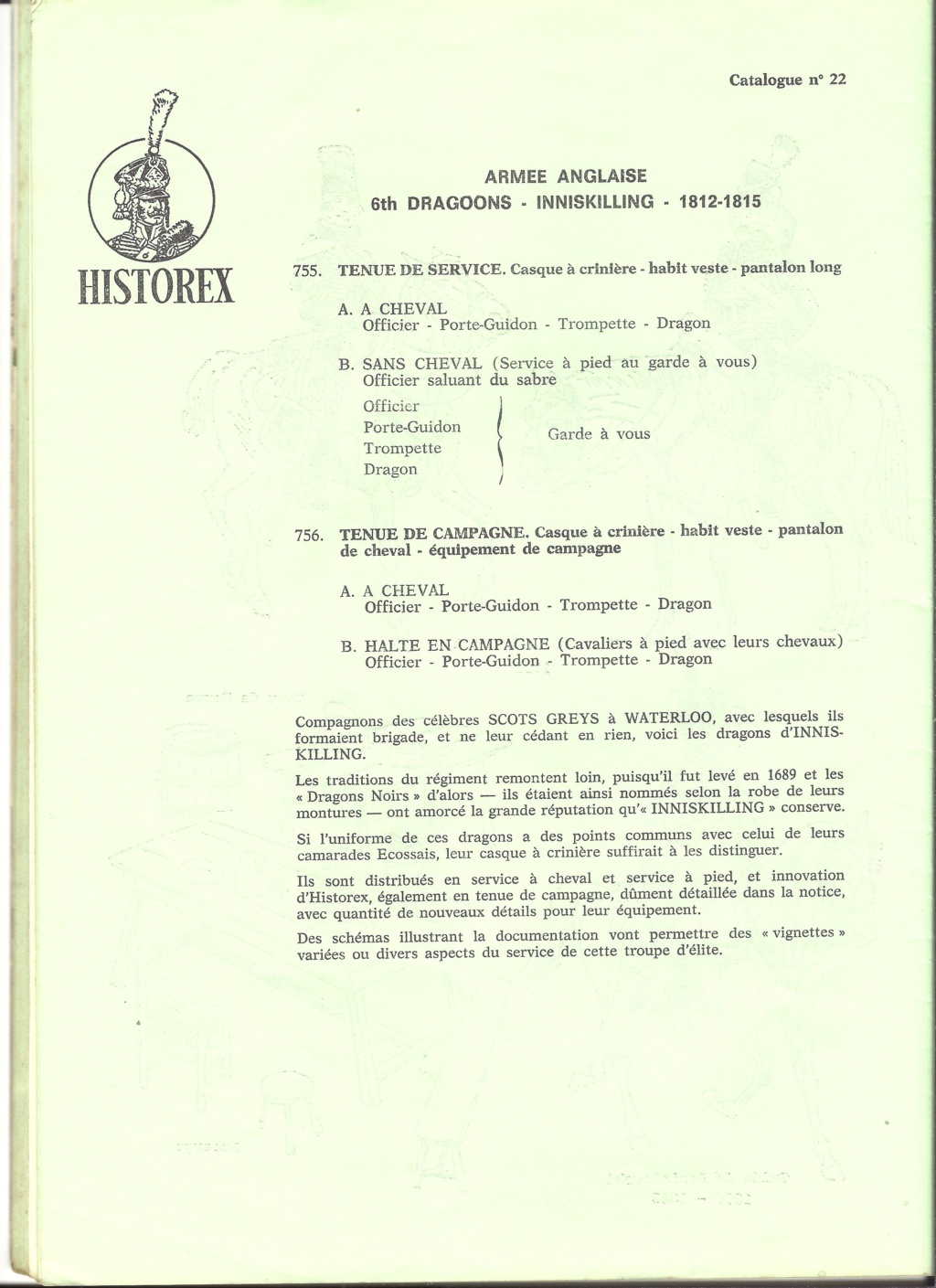 [HISTOREX 1976] Catalogue 1976  Histor66