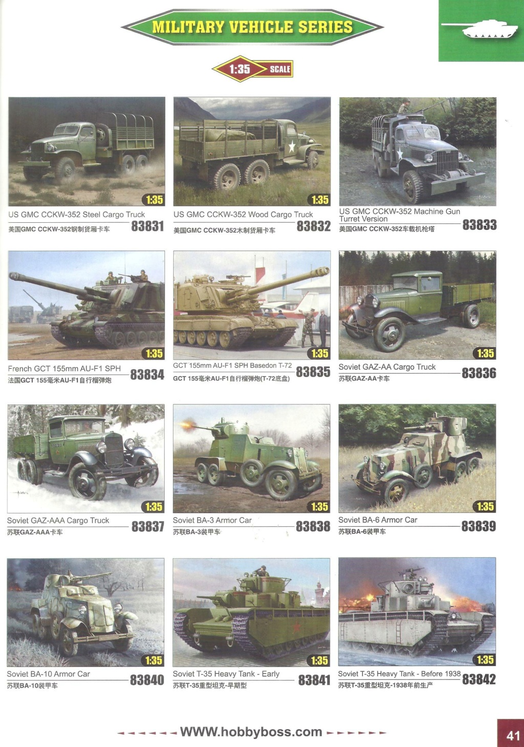 [HOBBYBOSS 2018] Catalogue 2018 Hobby263