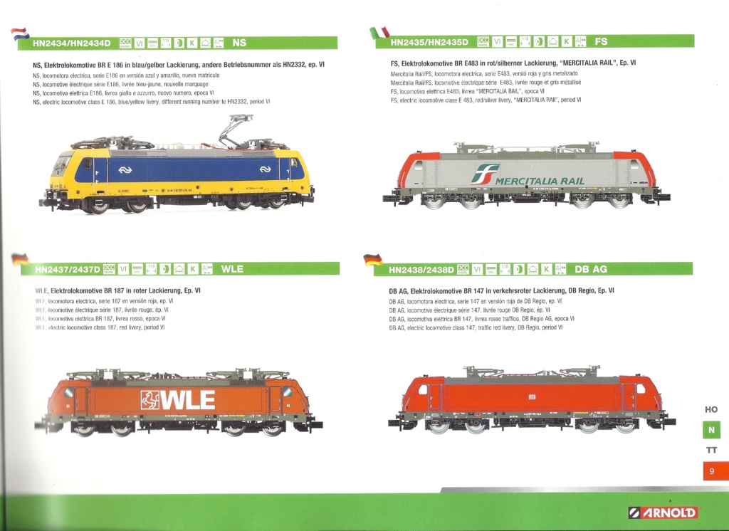 [HORNBY 2019] Catalogue ARNOLD, JOUEF, ELECTROTREN, RIVAROSSI, LIMA nouveautés Printemps Eté 2019 Hornb964