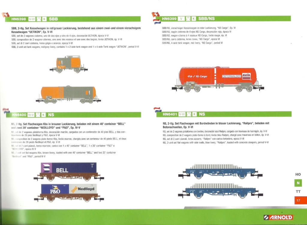 [HORNBY 2019] Catalogue ARNOLD, JOUEF, ELECTROTREN, RIVAROSSI, LIMA nouveautés Printemps Eté 2019 Hornb974