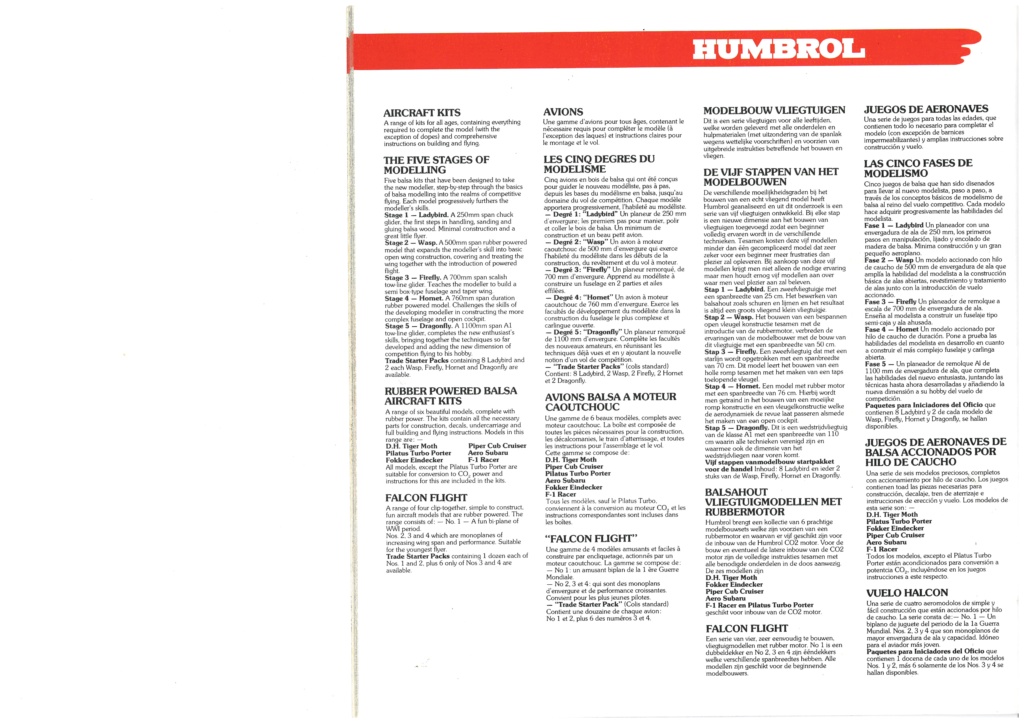 [HUMBROL 1979] Catalogue 1979 Humbro49