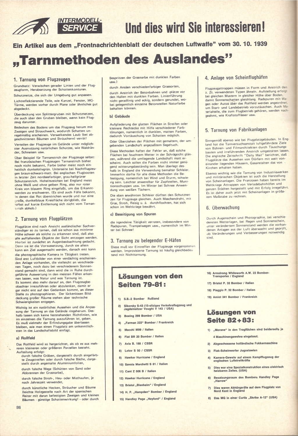 [INTERMODELL 1975] Catalogue 1975 Interm98