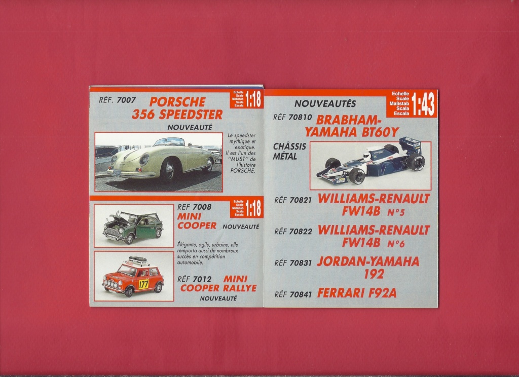 [JOUEF 1991] Mini catalogue JOUEFEVOLUTION & KYOSHO 1991  Joue1131