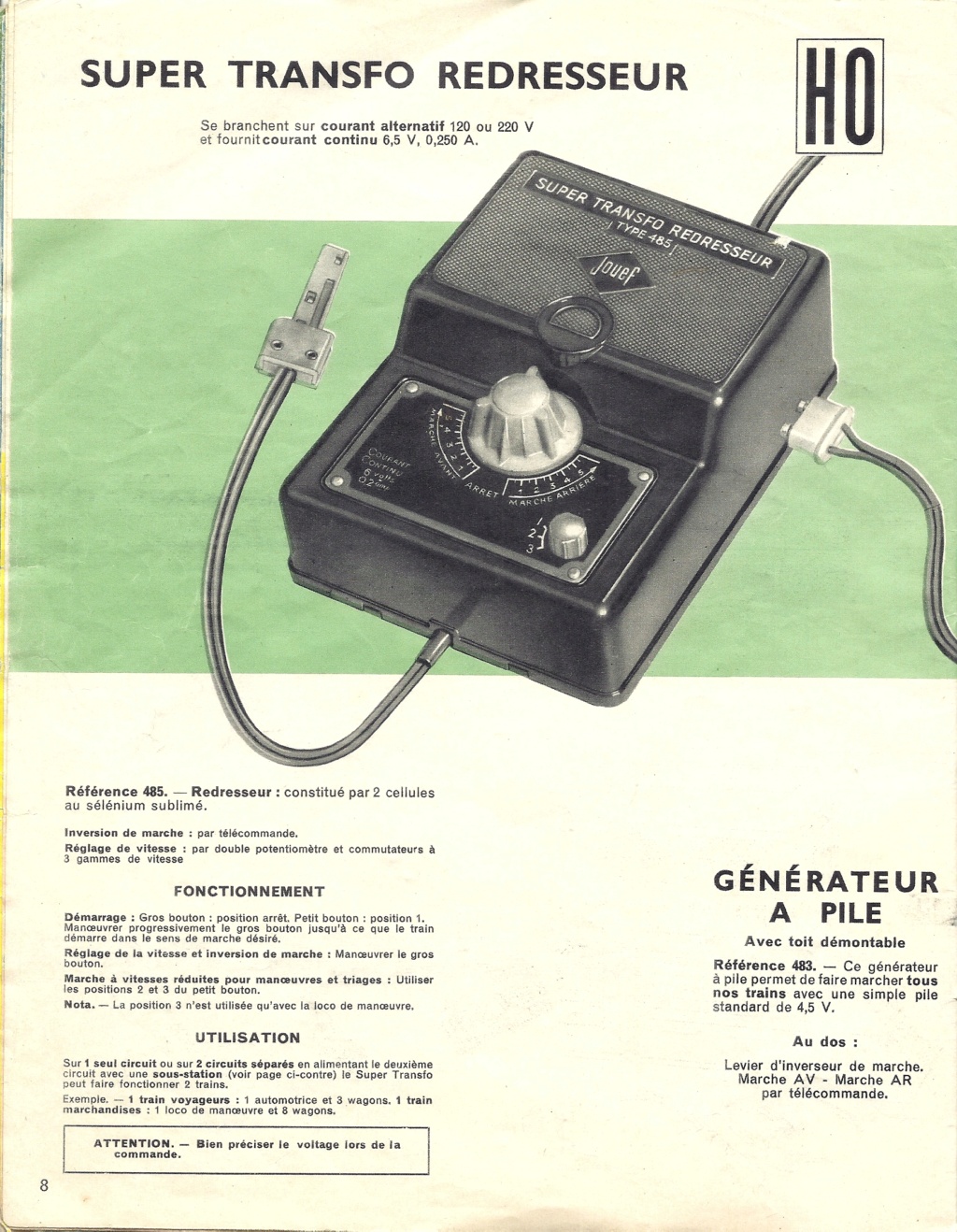 [JOUEF 1959] Catalogue 1959  Jouef304