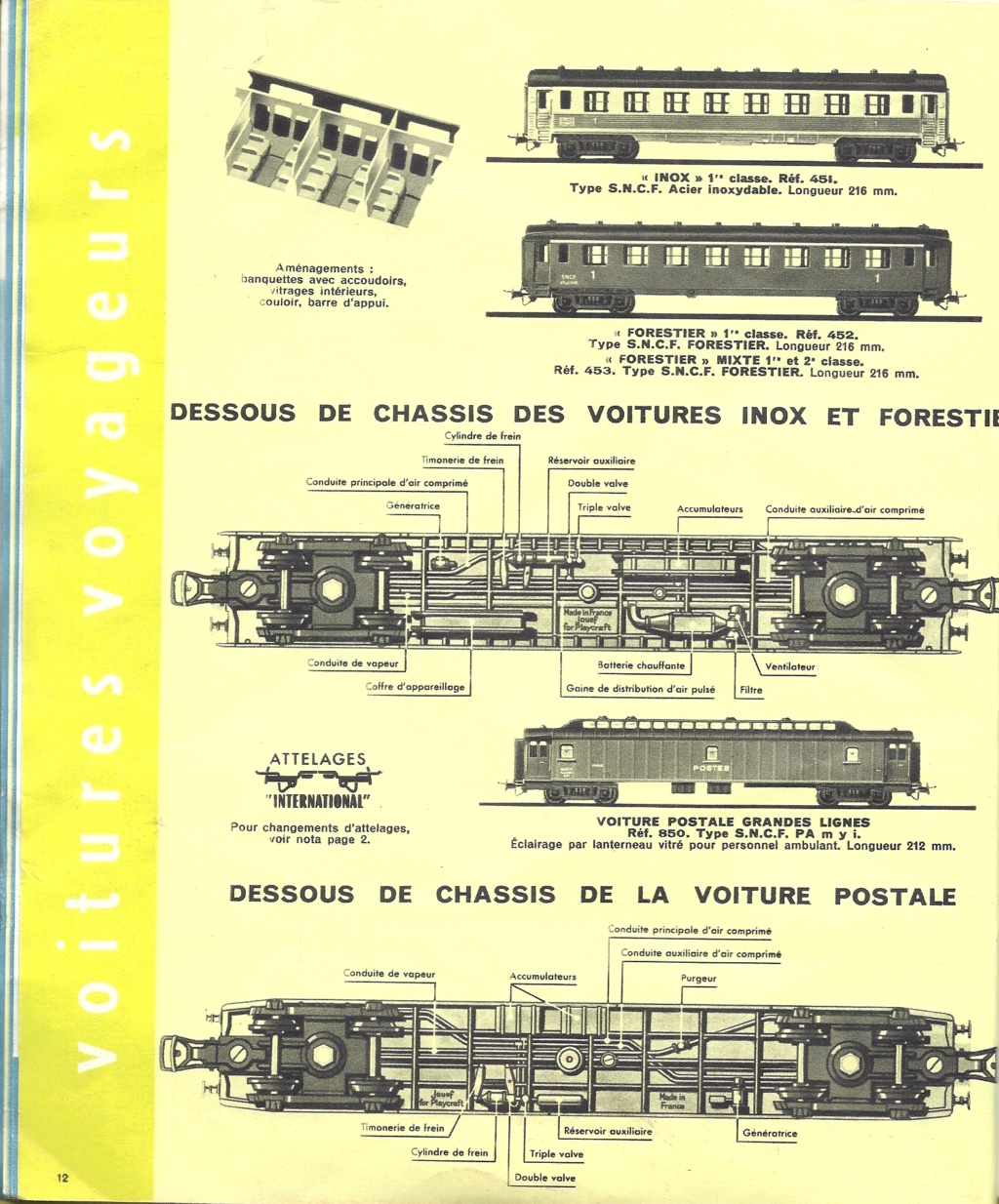 [JOUEF 1963] Catalogue et tarif clientèle 1963