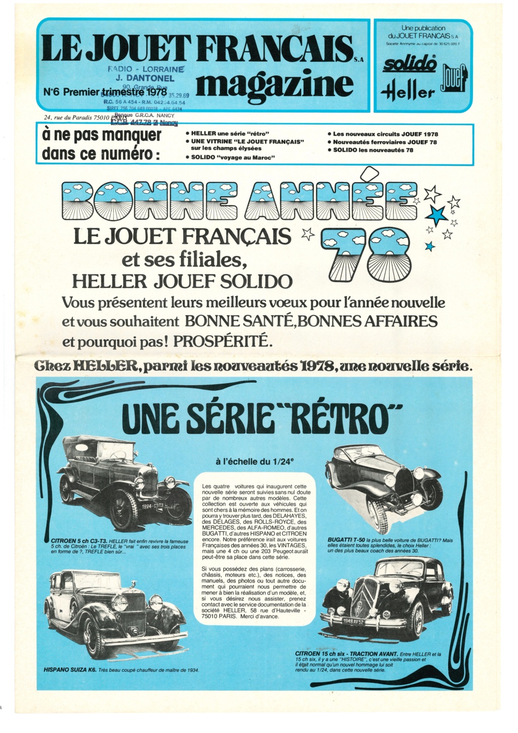 Magazine LE JOUET FRANCAIS n°6 1978 1er trimestre Le_jou14