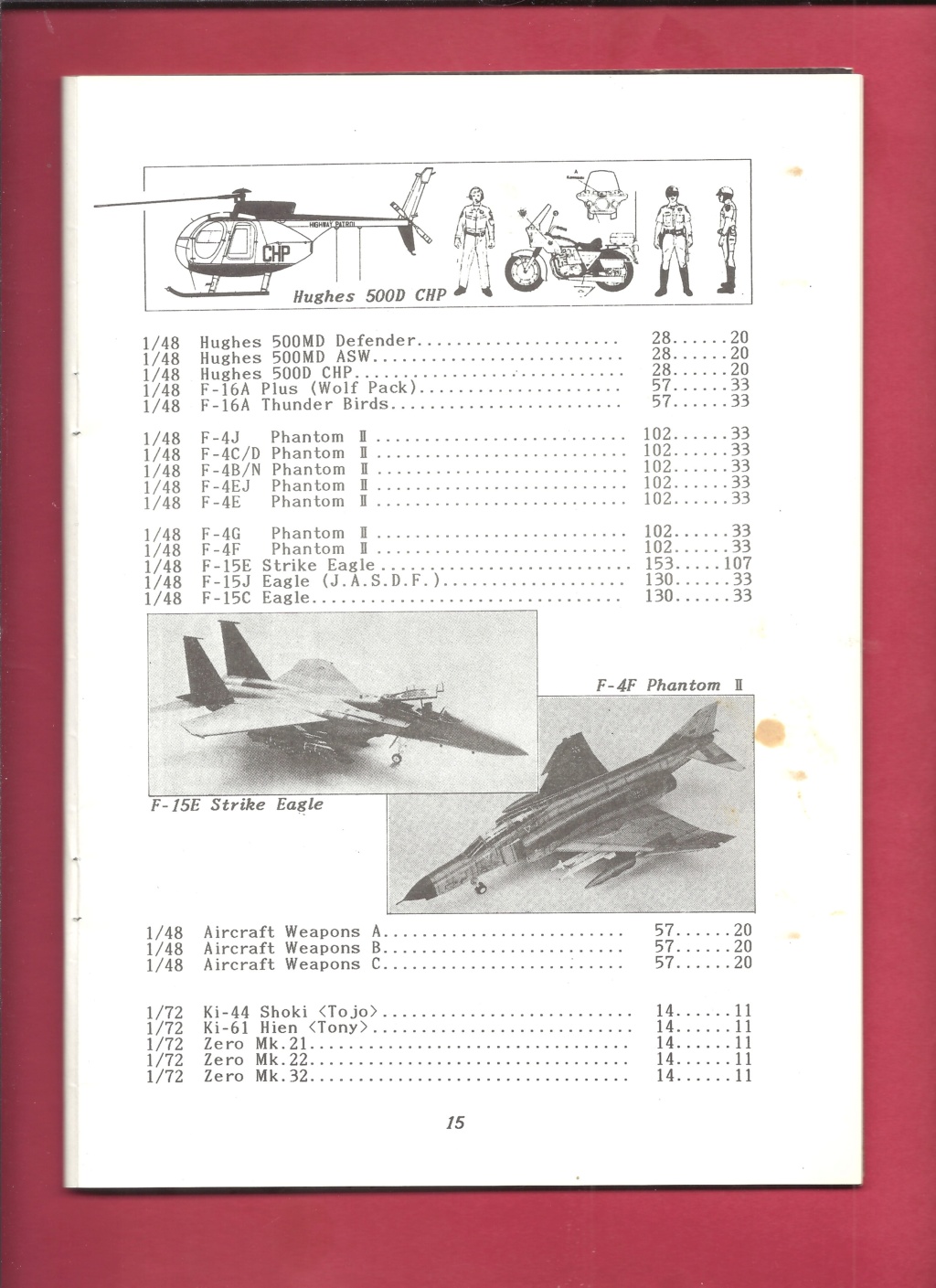 [Magasin K & T 1986] Catalogue 1986 n°3 ARII, BANDAI, FUJIMI, GUNZE SANGYO, HASEGAWA, LS, NICHIMO, SUNNY, TAKARA, TAMIYA, TOMY, AIR WORLD, FAMOUS AIRCRAFT OF THE WORLD, KOKU FAN, MARU MECHANIC & MODEL ART   Magasi27