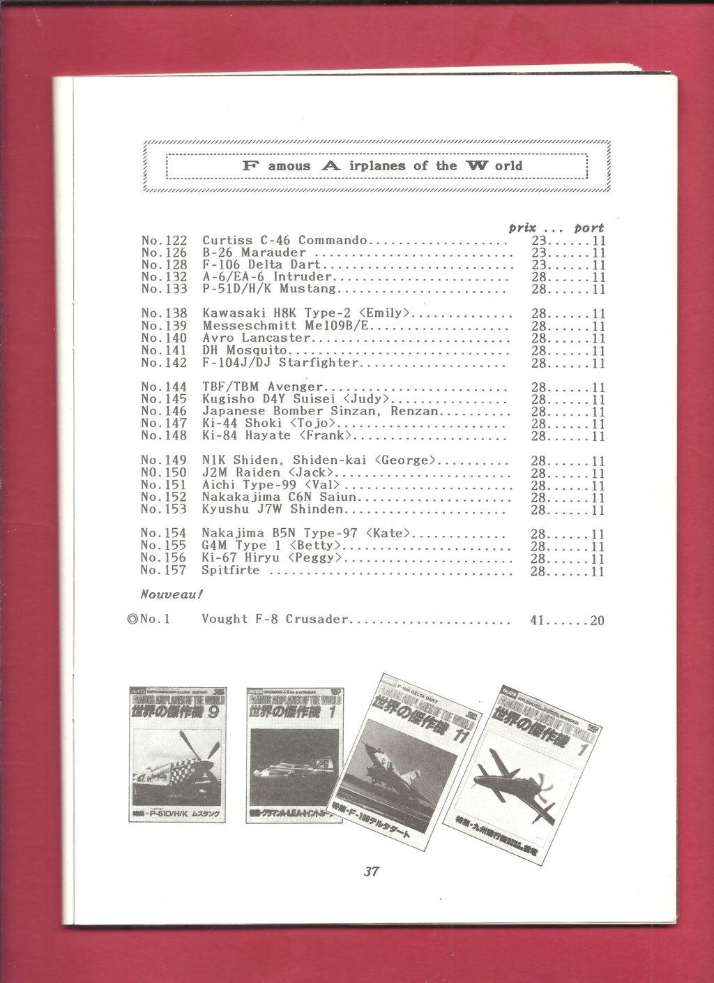 [Magasin K & T 1986] Catalogue 1986 n°3 ARII, BANDAI, FUJIMI, GUNZE SANGYO, HASEGAWA, LS, NICHIMO, SUNNY, TAKARA, TAMIYA, TOMY, AIR WORLD, FAMOUS AIRCRAFT OF THE WORLD, KOKU FAN, MARU MECHANIC & MODEL ART   Magasi50