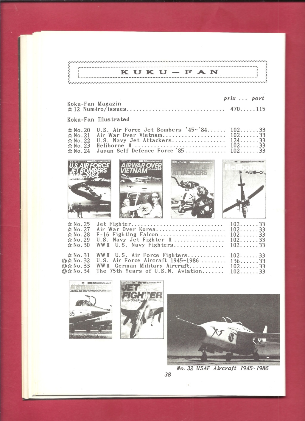 [Magasin K & T 1986] Catalogue 1986 n°3 ARII, BANDAI, FUJIMI, GUNZE SANGYO, HASEGAWA, LS, NICHIMO, SUNNY, TAKARA, TAMIYA, TOMY, AIR WORLD, FAMOUS AIRCRAFT OF THE WORLD, KOKU FAN, MARU MECHANIC & MODEL ART   Magasi52