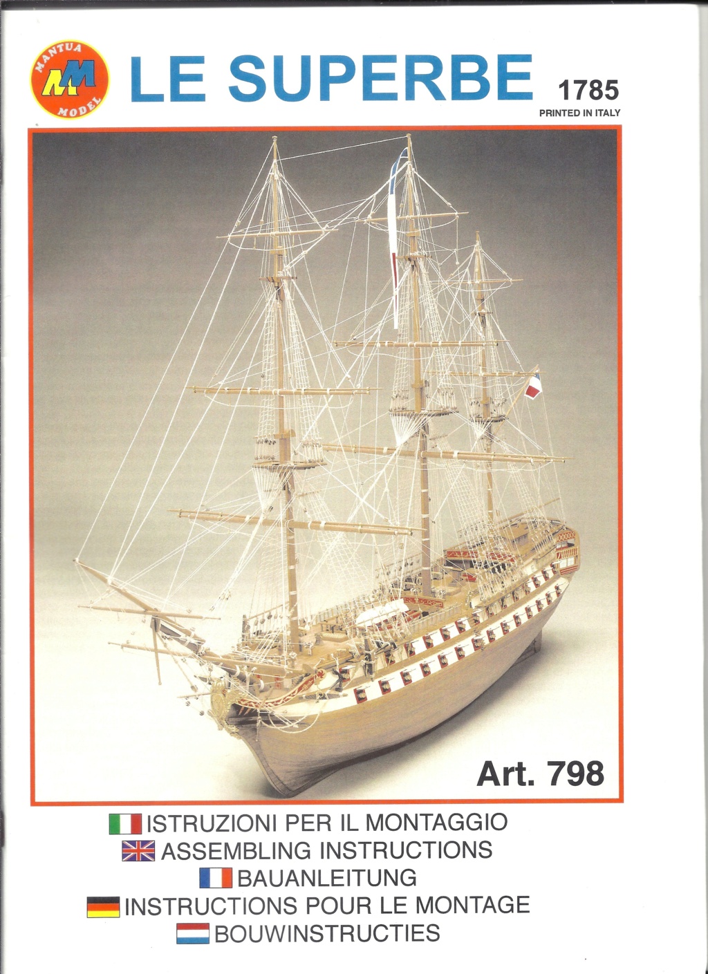 Recherche plan complet du gréement pour le vaisseau le GLORIEUX de HELLER au 1/150ème Mantua19