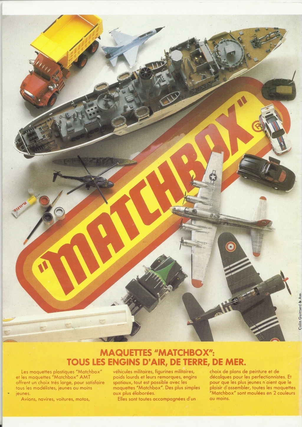 [MATCHBOX 1980] Publicité dans MARINE INTERNATIONALE Août Septembre 1980 Match181