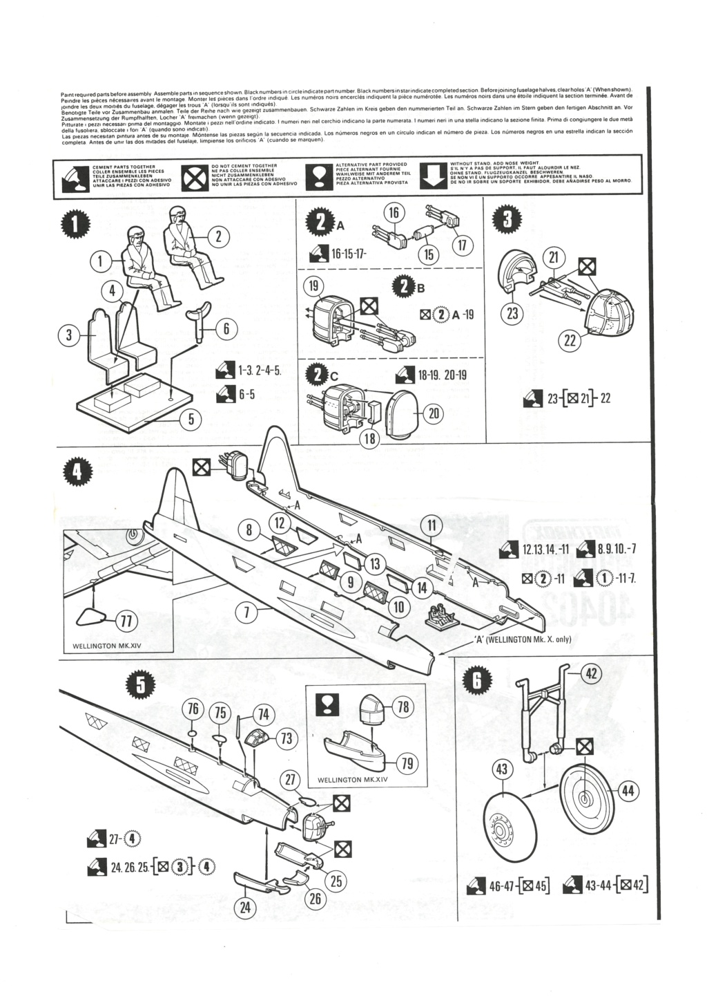 [MATCHBOX] VICKERS WELLINGTON MK X 1/72ème Réf 40402 Matchb11