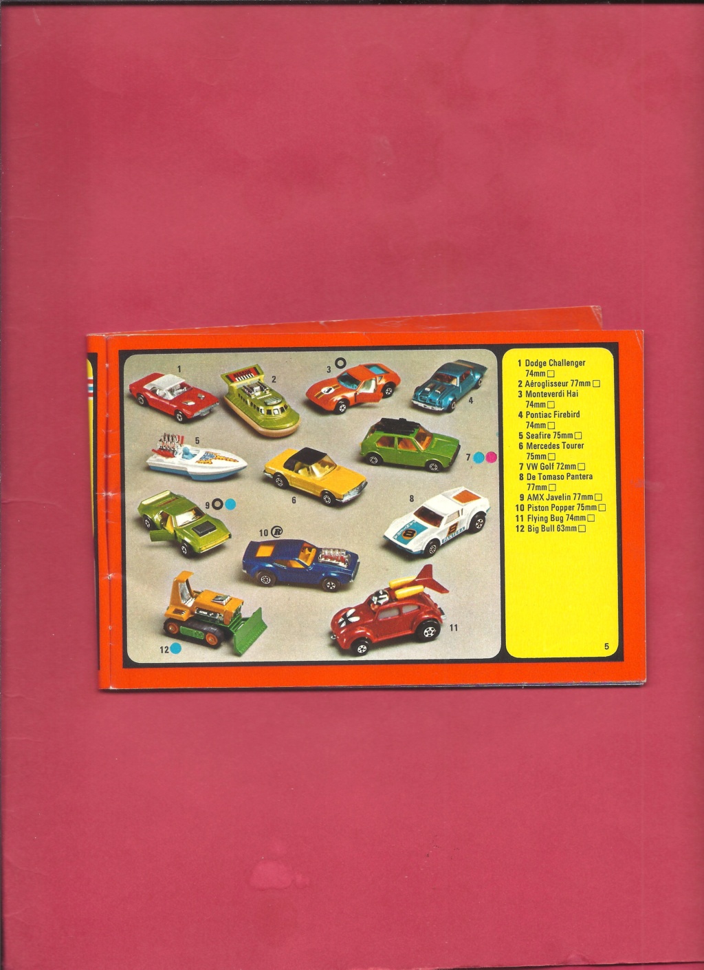 [MATCHBOX 1977] Mini catalogue général 1977 Matchb77