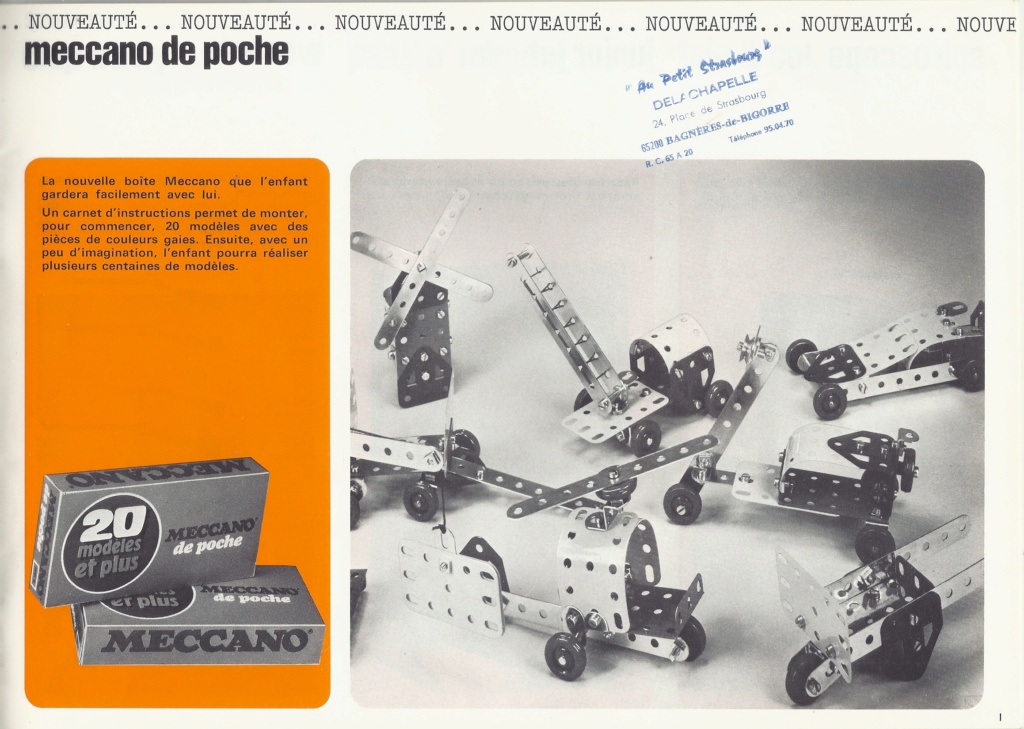 [MECCANO 1972] Catalogue MECCANO, SCALEXTRIC, HORNBY, FROG 1972 Mecca215