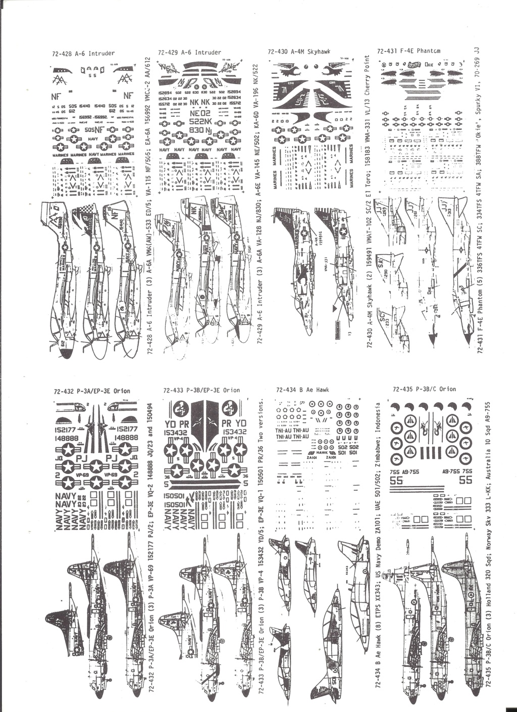 [MICROSCALE DECAL 197.] Catalogue 197. Micro_72