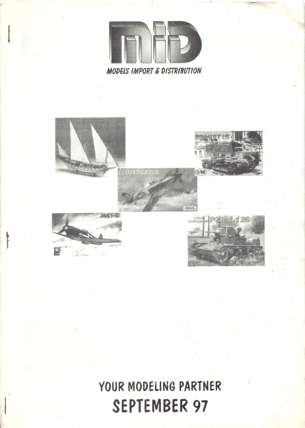 [MODEL IMPORT & DISTRIBUTION 1997] Catalogue AEROPICCOLA, INTECH, MIRAGE, PLASTYK, REMI, RPM septembre 1997 Mid_1911
