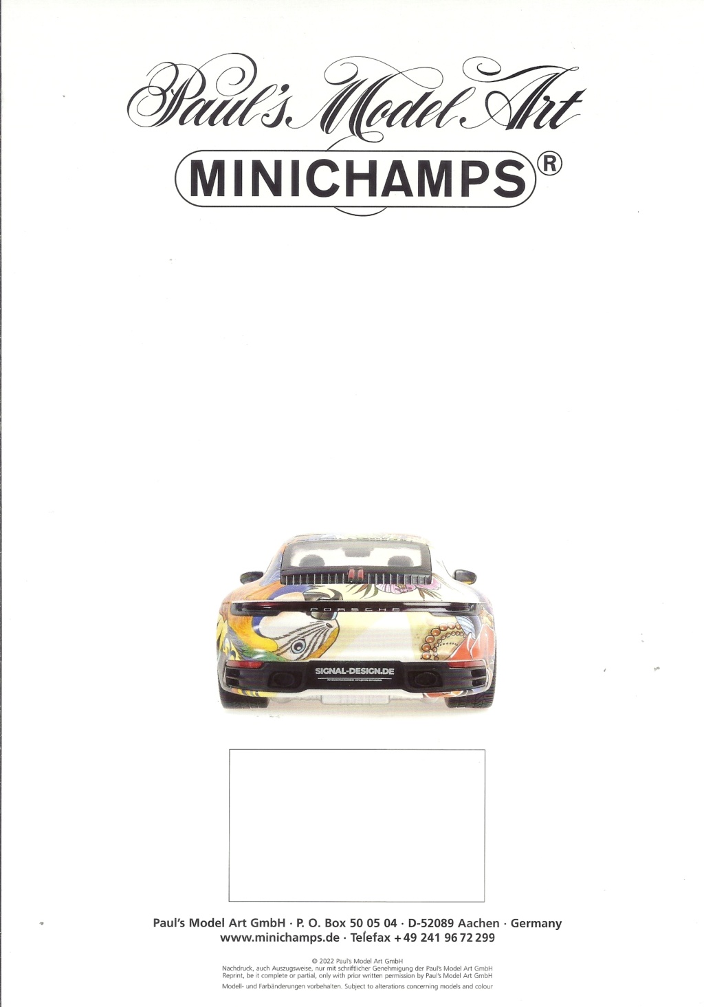[MINICHAMPS 2022] Catalogue 2022 Edition 1  Mini1157