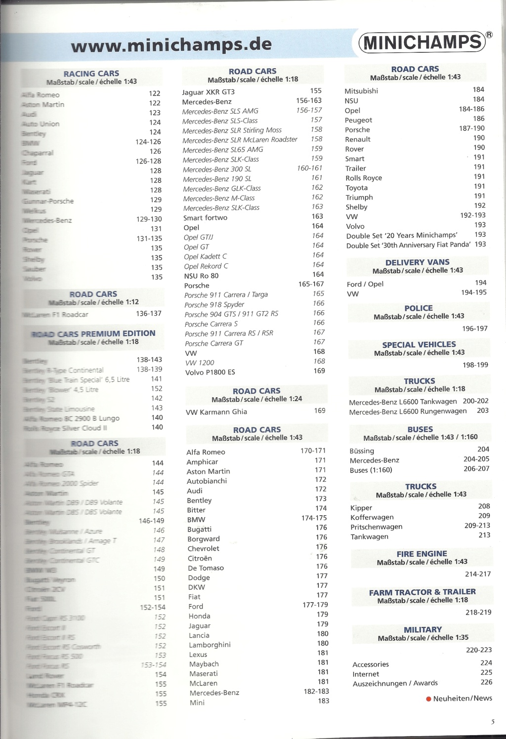 [MINICHAMPS 2012] Catalogue 2012 Edition 1 Minic360