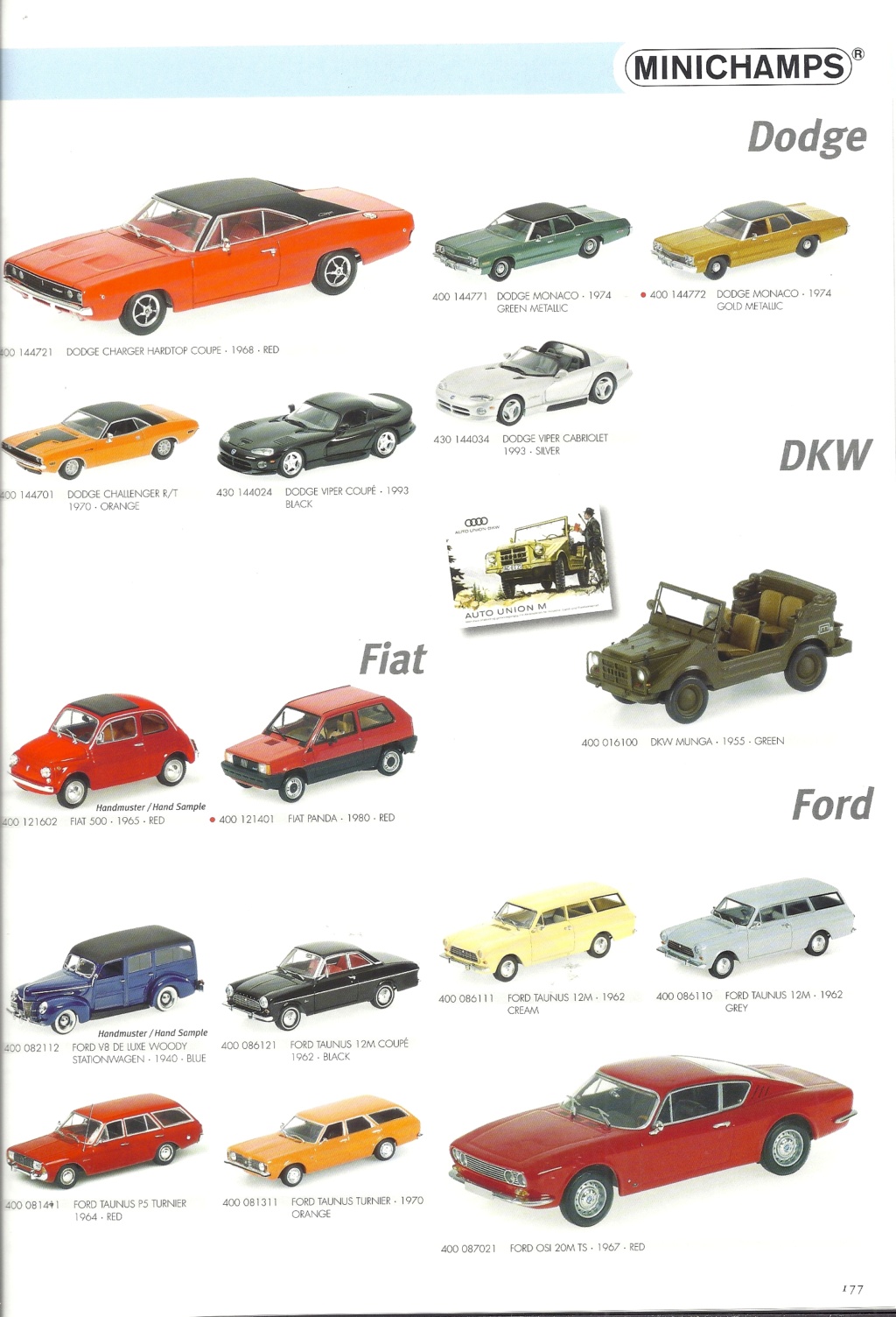 [MINICHAMPS 2012] Catalogue 2012 Edition 1 Minic536