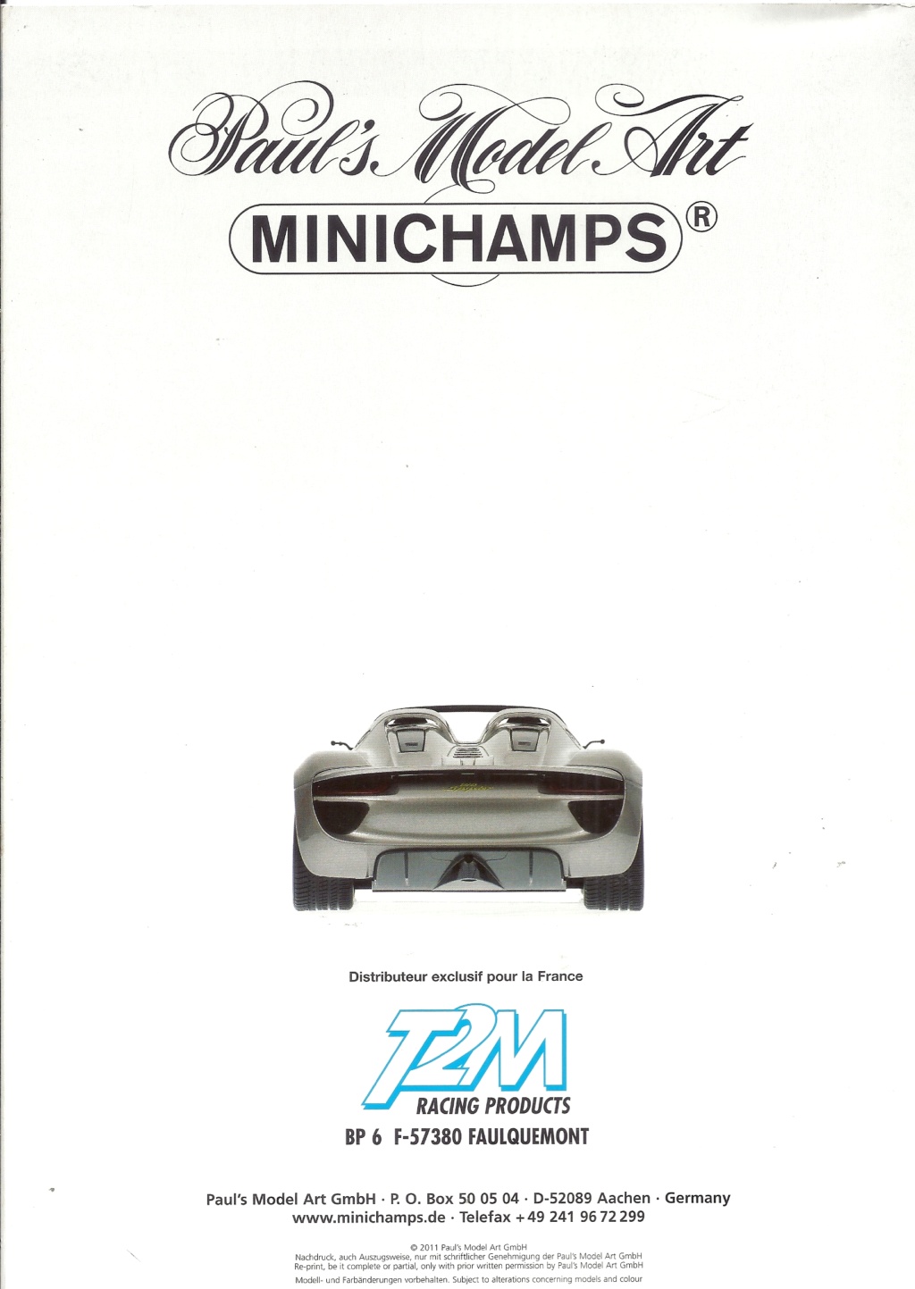 [MINICHAMPS 2011] Catalogue n°2 et tarif revendeur 2011 Minic615