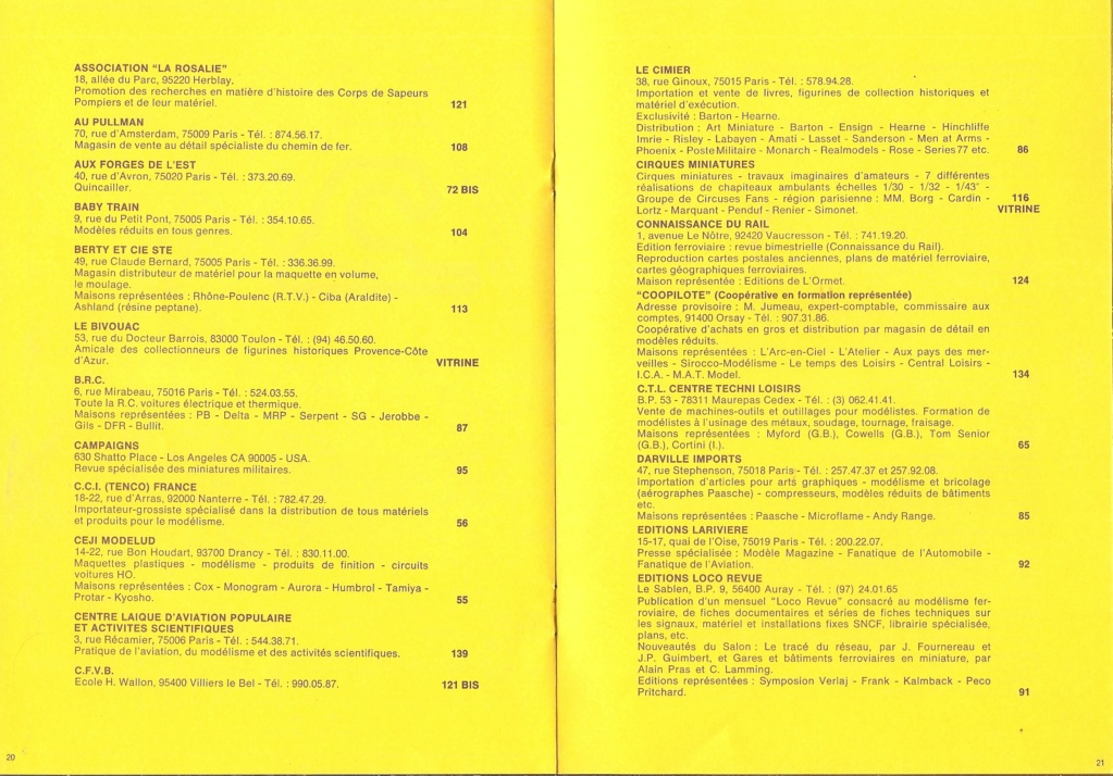 [MODELE REDUIT 1981] 2ème exposition MODELE REDUIT du 4 au 12 avril 1981 Modele21