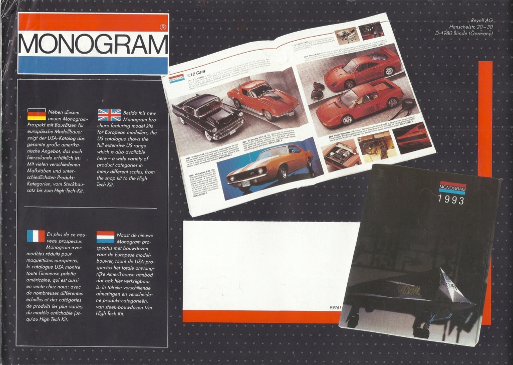 [MONOGRAM 1993] Catalogue édition spécial Europe 1993 Monog344