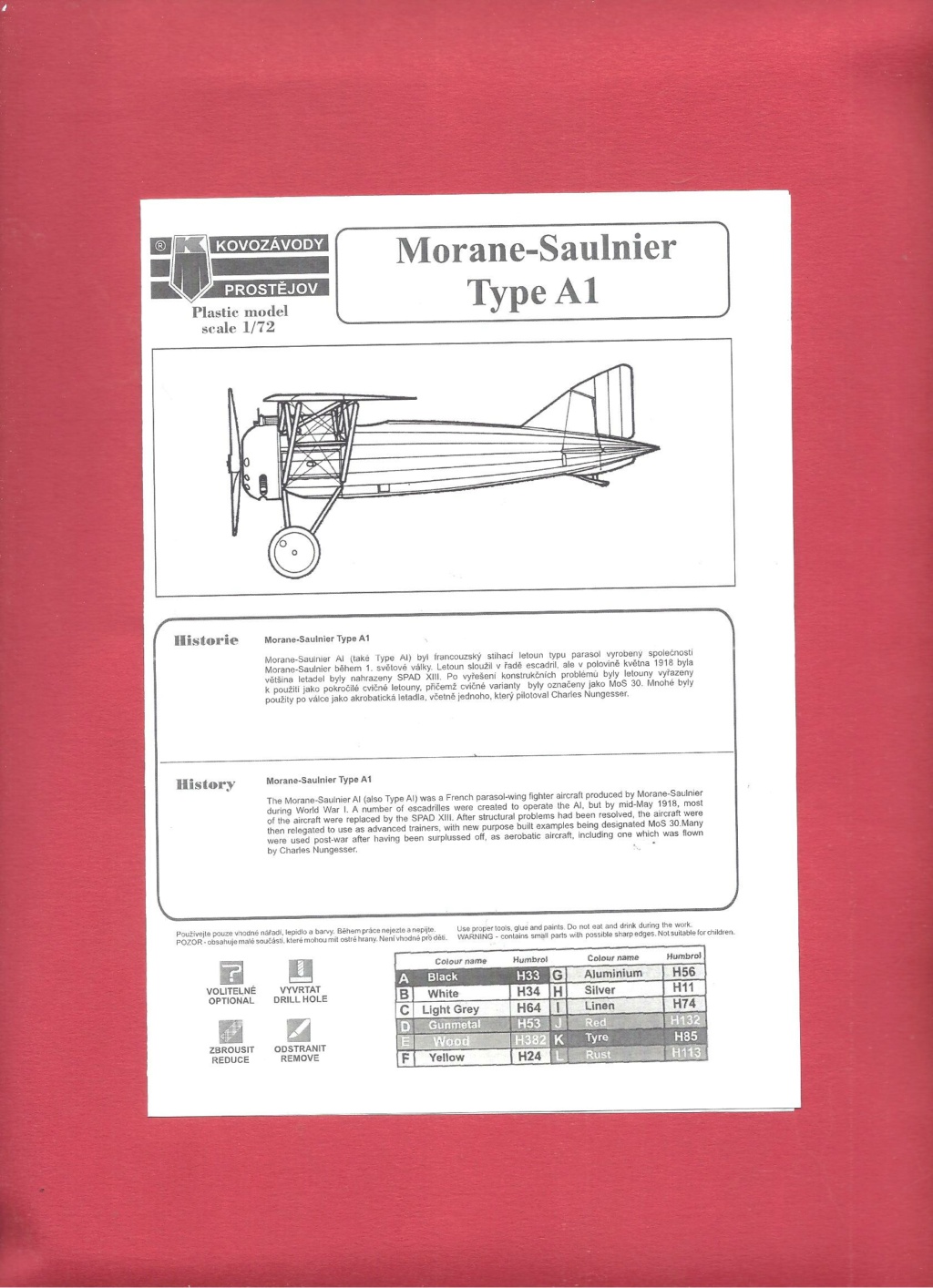 [KP] MORANE MS A 1 1/72ème Réf KPM 0453 Morane10