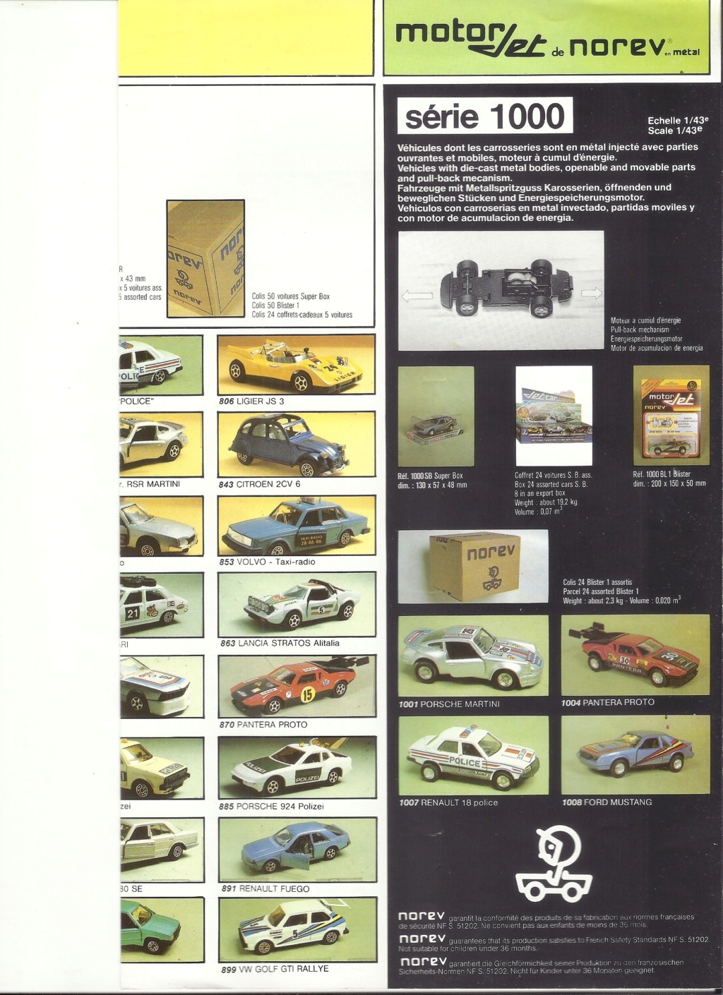 [NOREV 1984] Catalogue JET CAR 1984 Nore1252