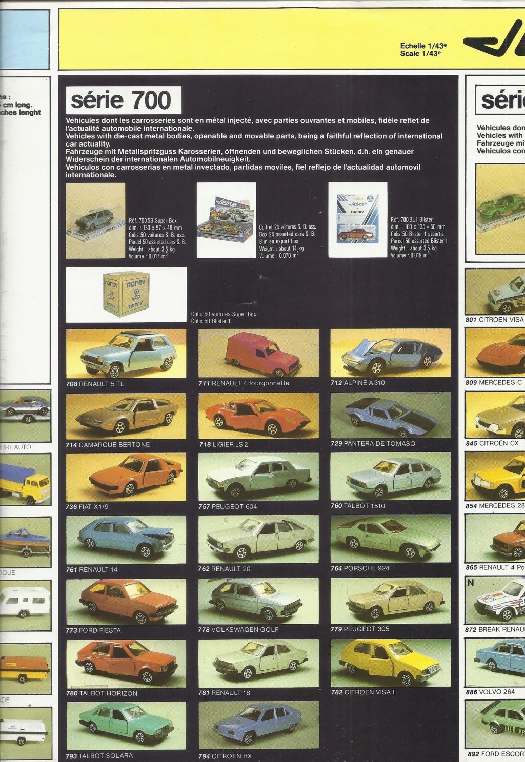 [NOREV 1984] Catalogue JET CAR 1984 Nore1253