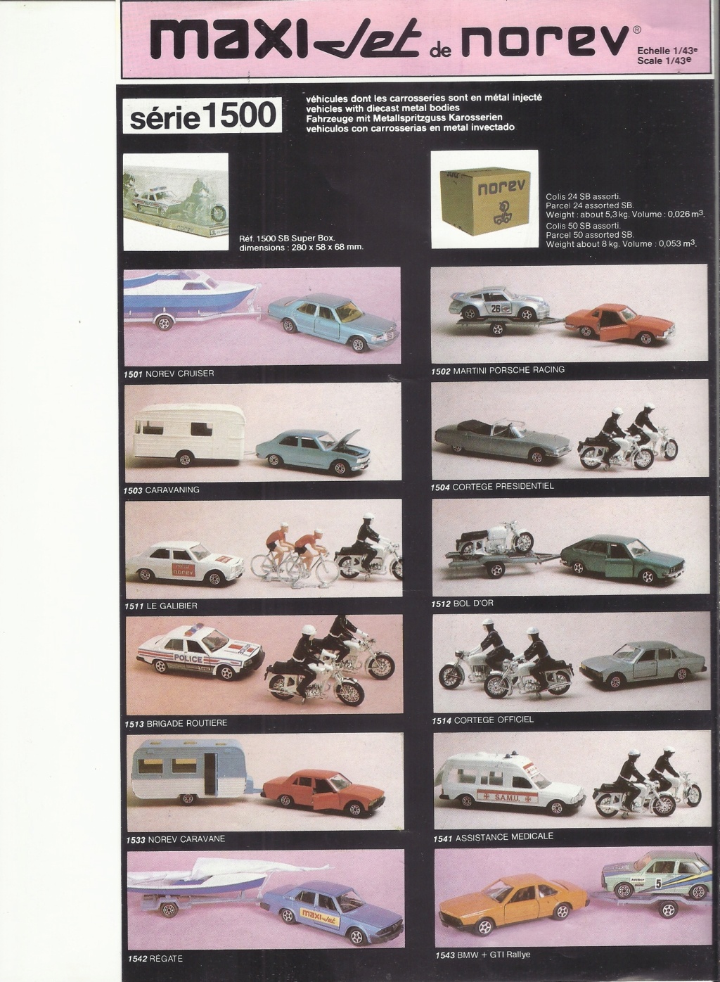 [NOREV 1984] Catalogue JET CAR 1984 Nore1256