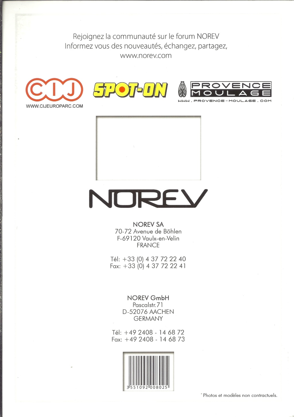 [NOREV 2008] Catalogue 2ème semestre 2008 Norev393
