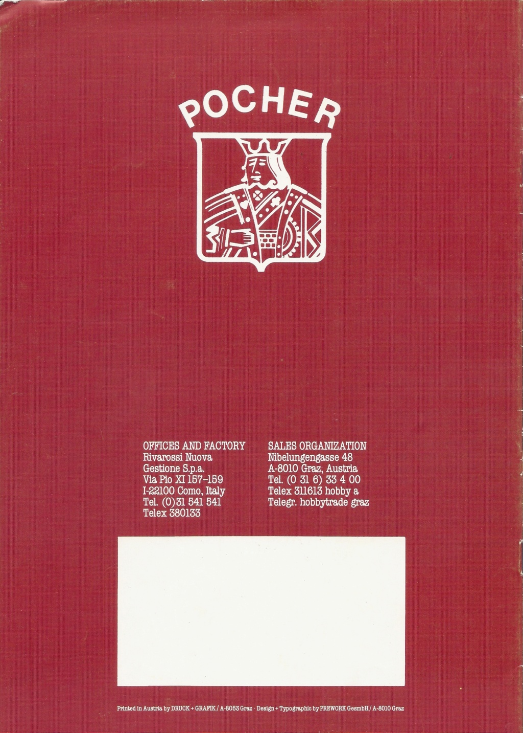 [POCHER 1986] Catalogue 1986  Pocher28