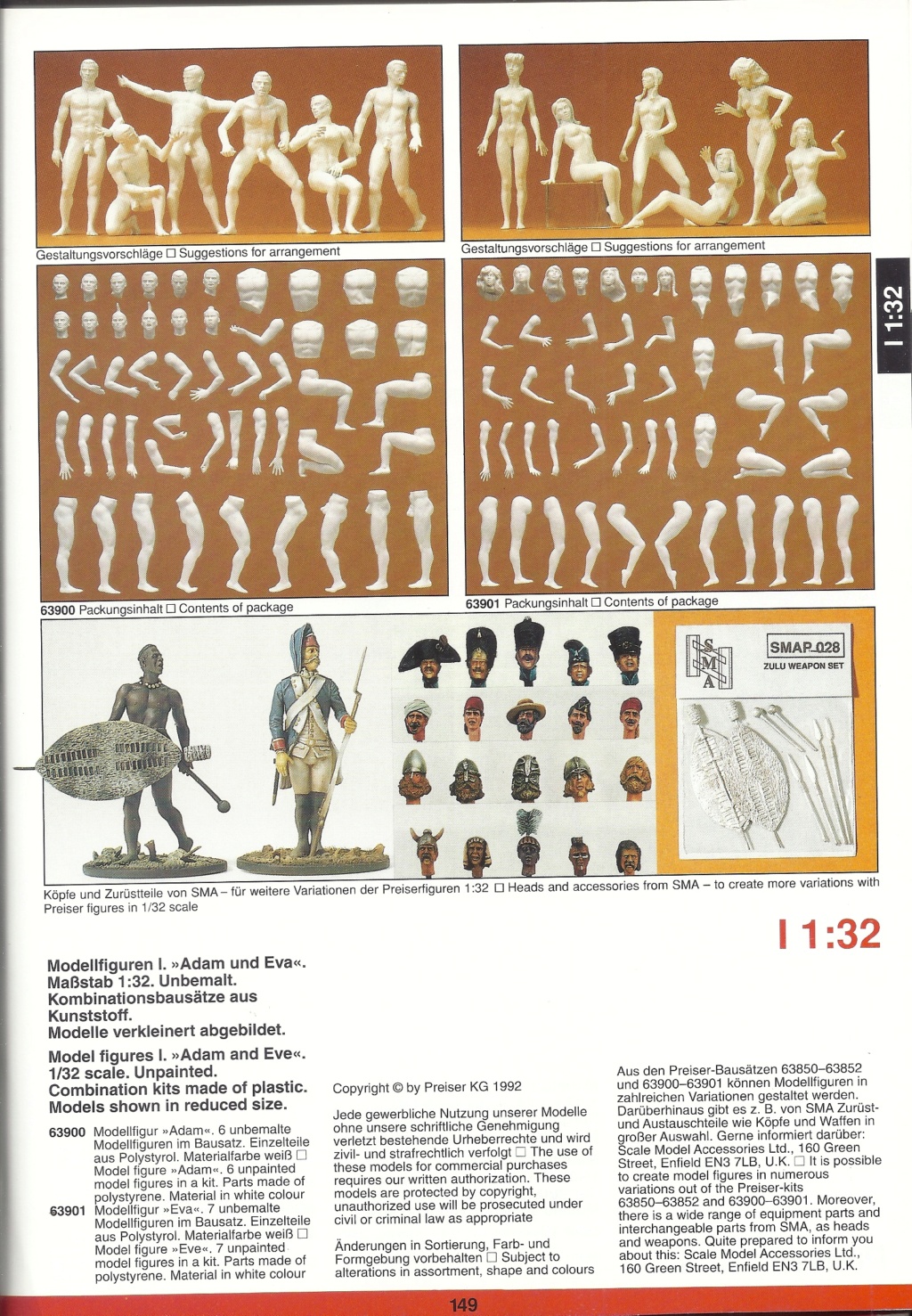 preiser - [PREISER 1996] Catalogue K22 1996 Prei1040