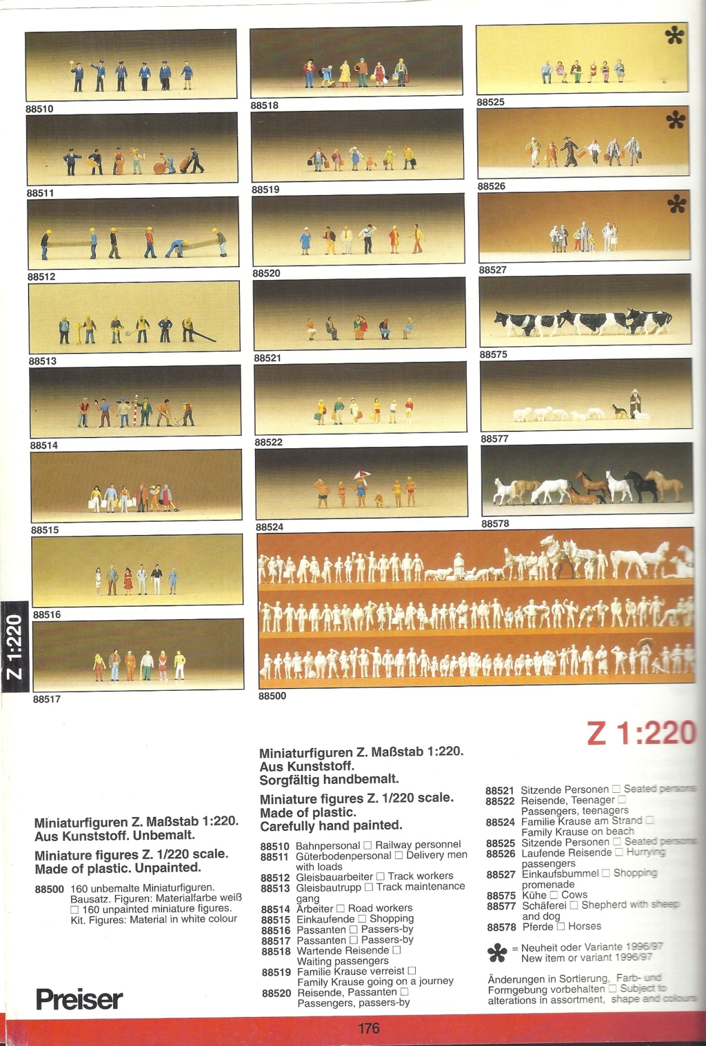 preiser - [PREISER 1996] Catalogue K22 1996 Prei1068