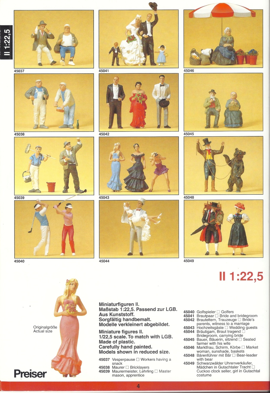 [PREISER 1996] Catalogue elastolin 1996 Preis144