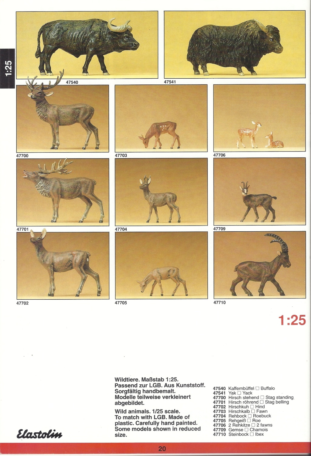 [PREISER 1996] Catalogue elastolin 1996 Preis163