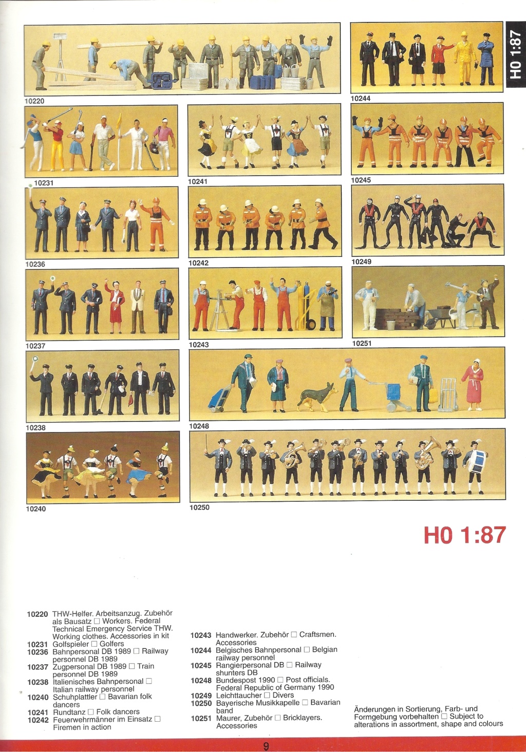 preiser - [PREISER 1996] Catalogue K22 1996 Preis899