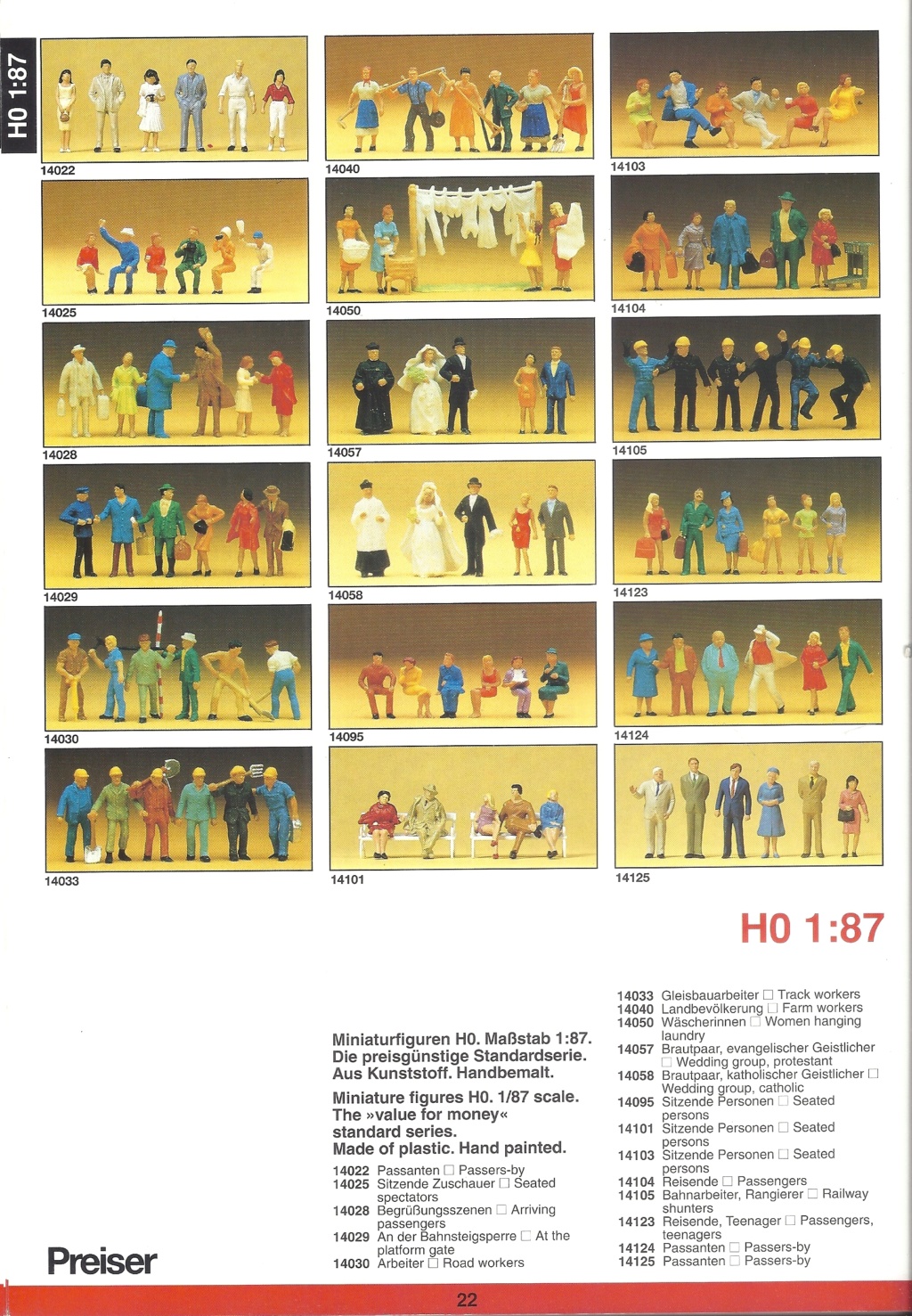 preiser - [PREISER 1996] Catalogue K22 1996 Preis912
