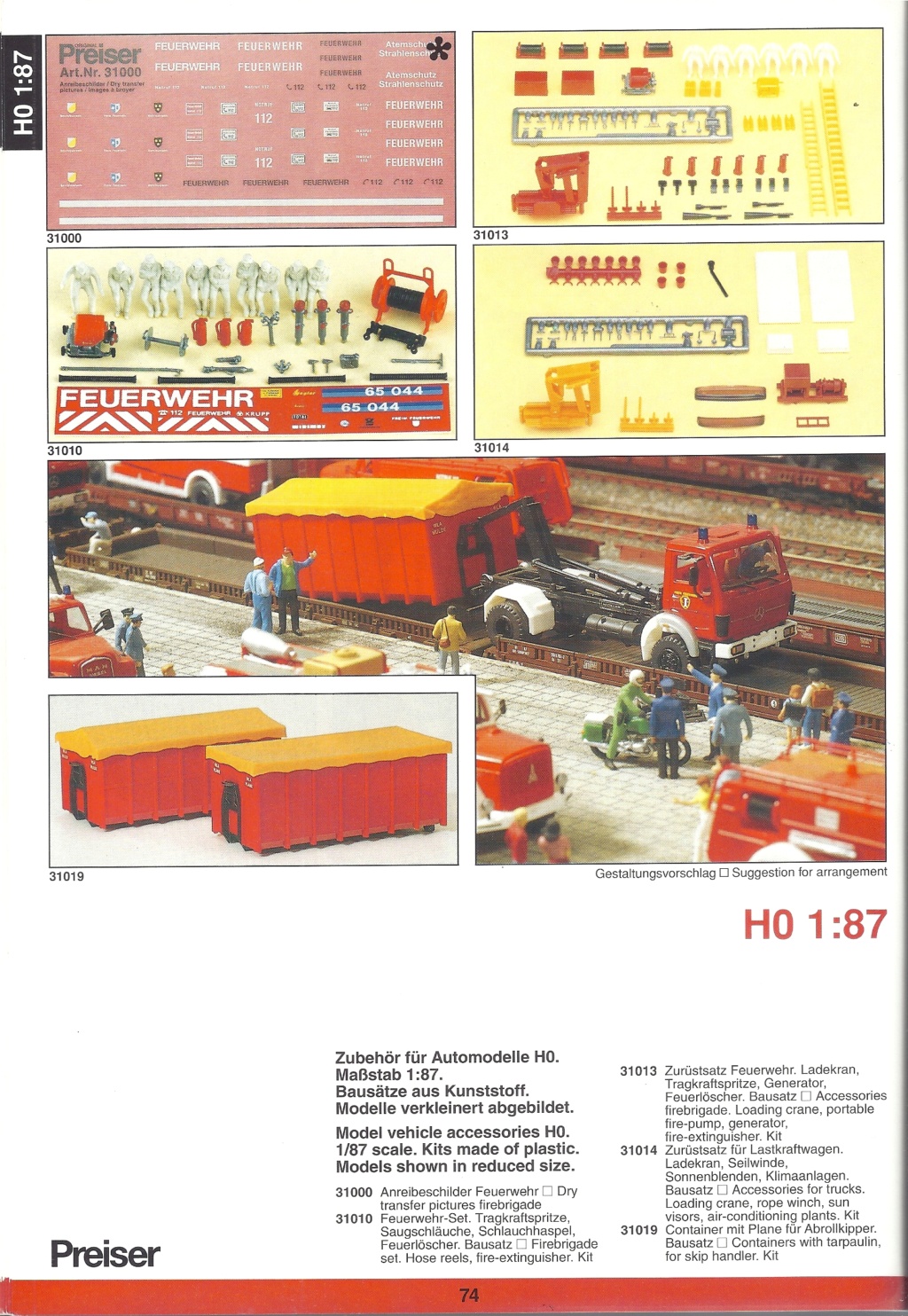 preiser - [PREISER 1996] Catalogue K22 1996 Preis966