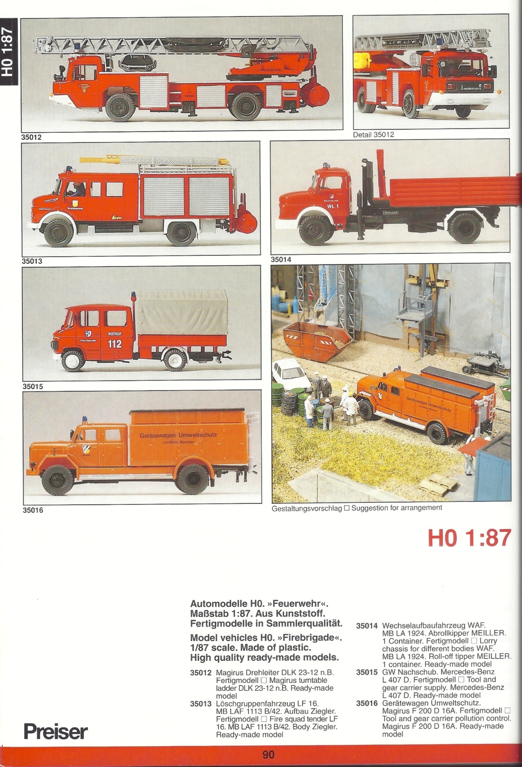preiser - [PREISER 1996] Catalogue K22 1996 Preis981
