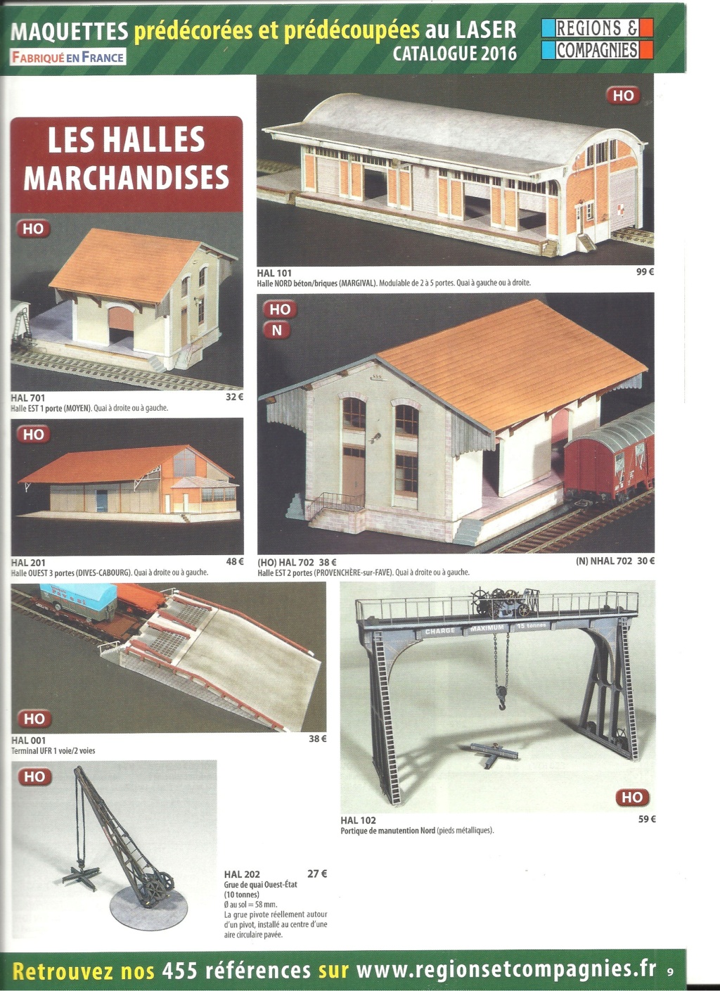 [REGIONS & COMPAGNIES 2016] Catalogue 2016  Region77