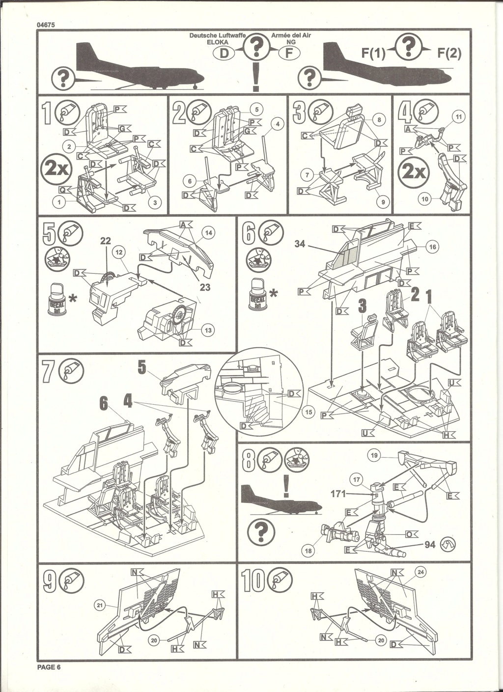 [REVELL] TRANSPORT ALLIANZ C-160 TRANSALL EloKan/NG 1/72ème Réf 04675 Reve1259