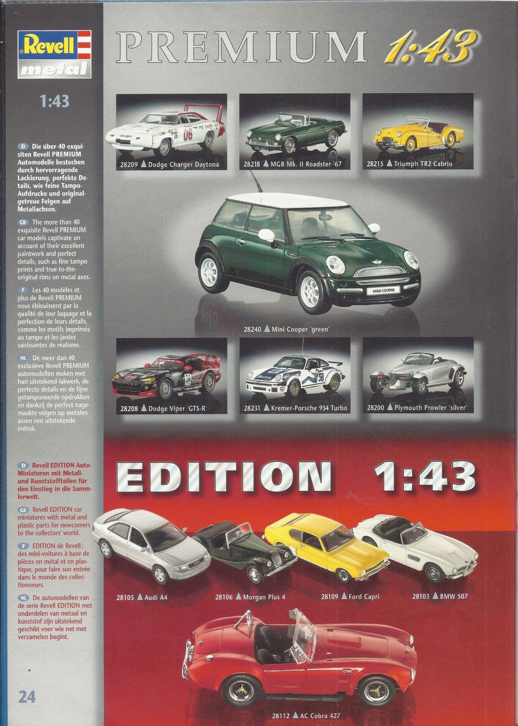 [REVELL 2002] Catalogue METAL miniatures 2002  Reve3764