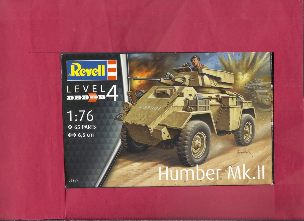 [REVELL] Automitrailleuse de reconnaissance HUMBER Mk II 1/76ème Réf 03289 Reve3778