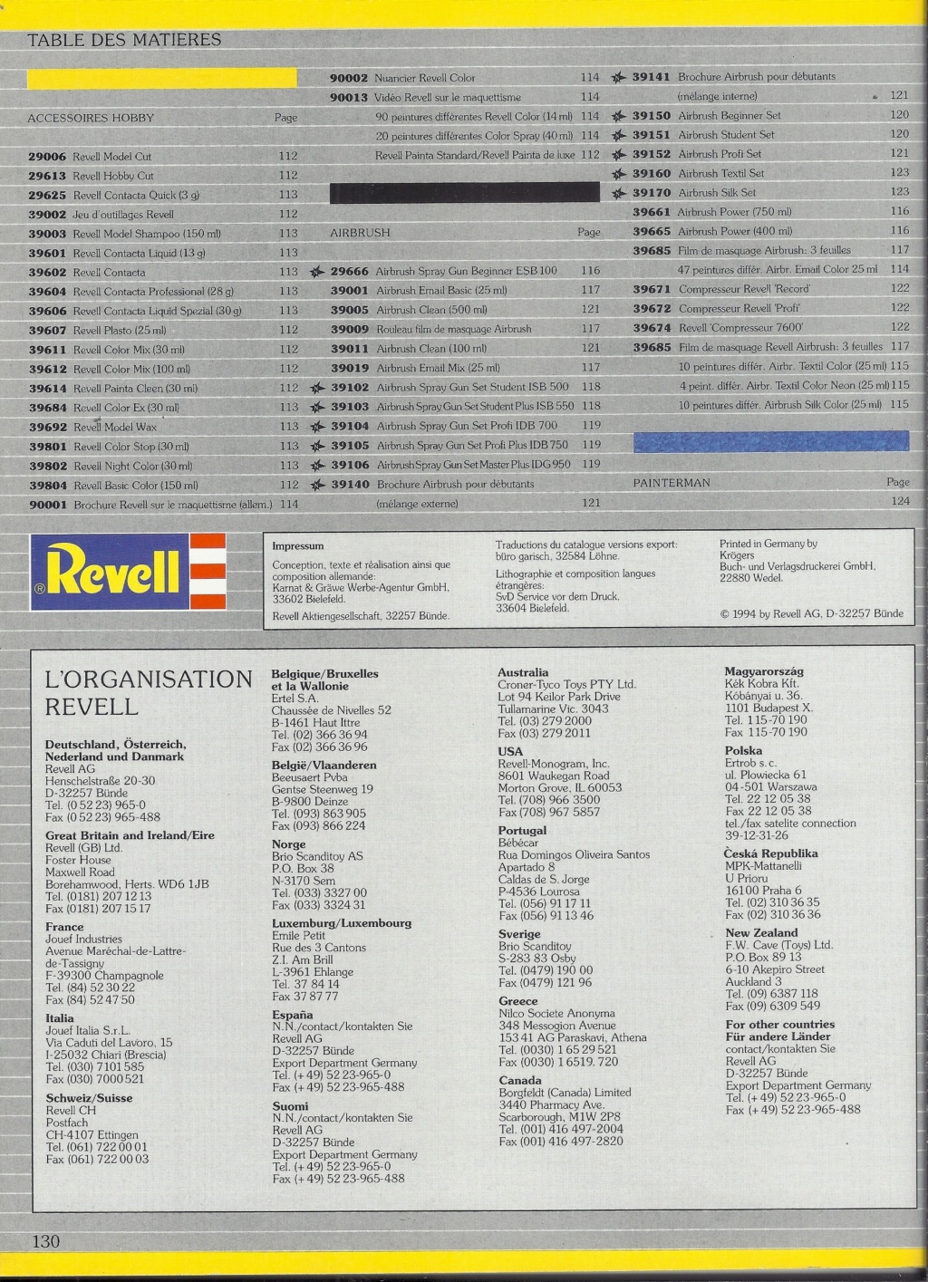 [REVELL 1995] Catalogue 1995 Reve4231