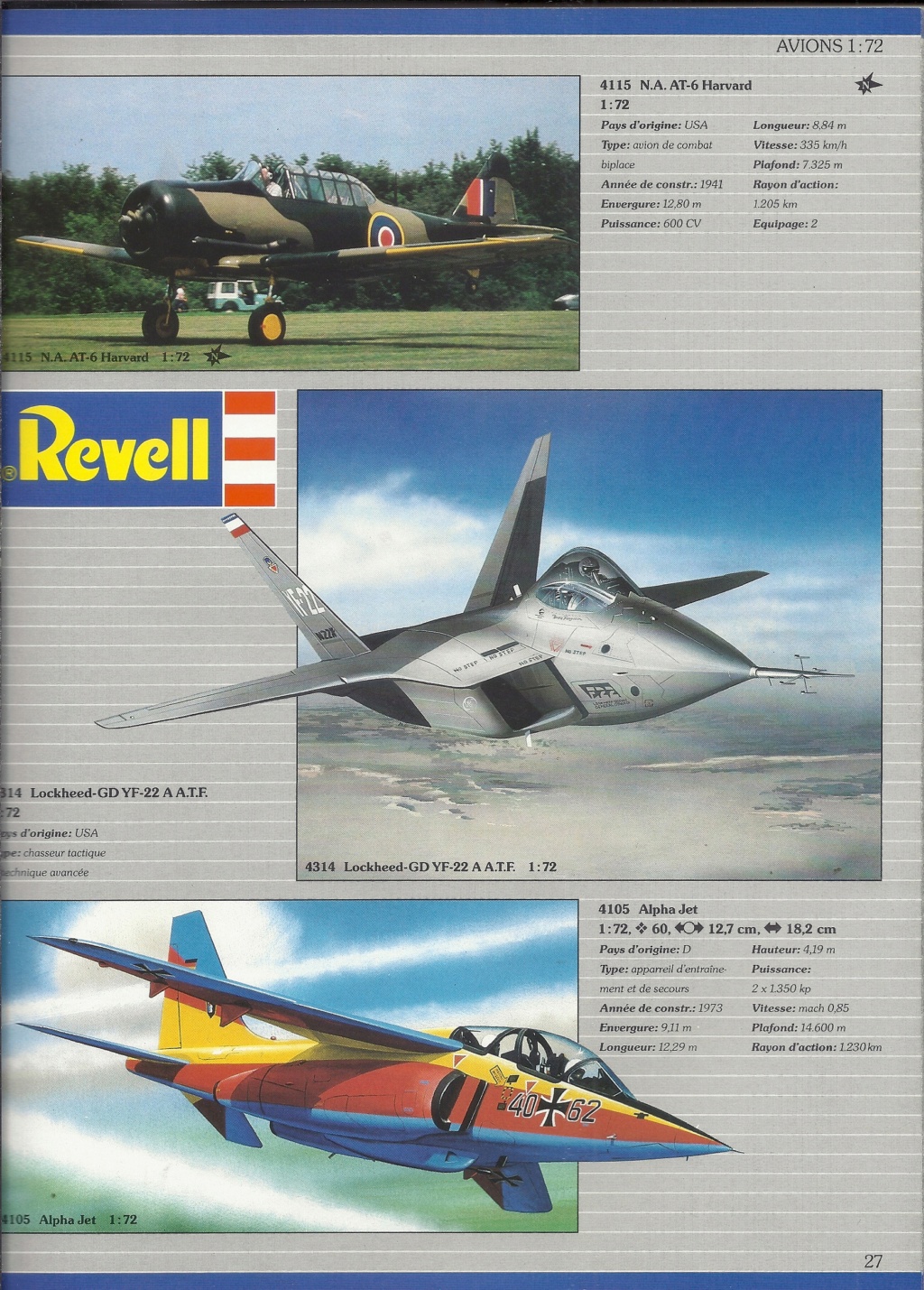 [REVELL 1992] Catalogue 1992 Reve4527