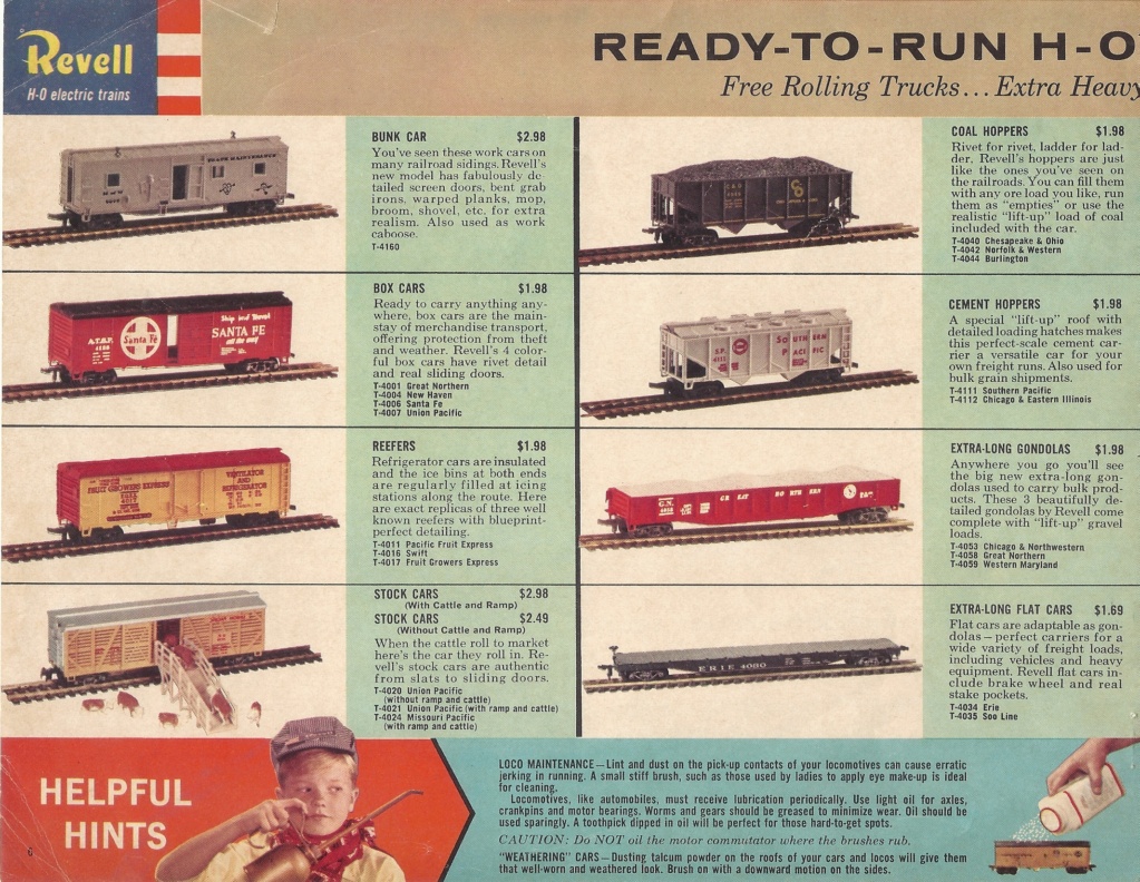 [REVELL US 1959] Catalogue train HO 1959 Reve4969